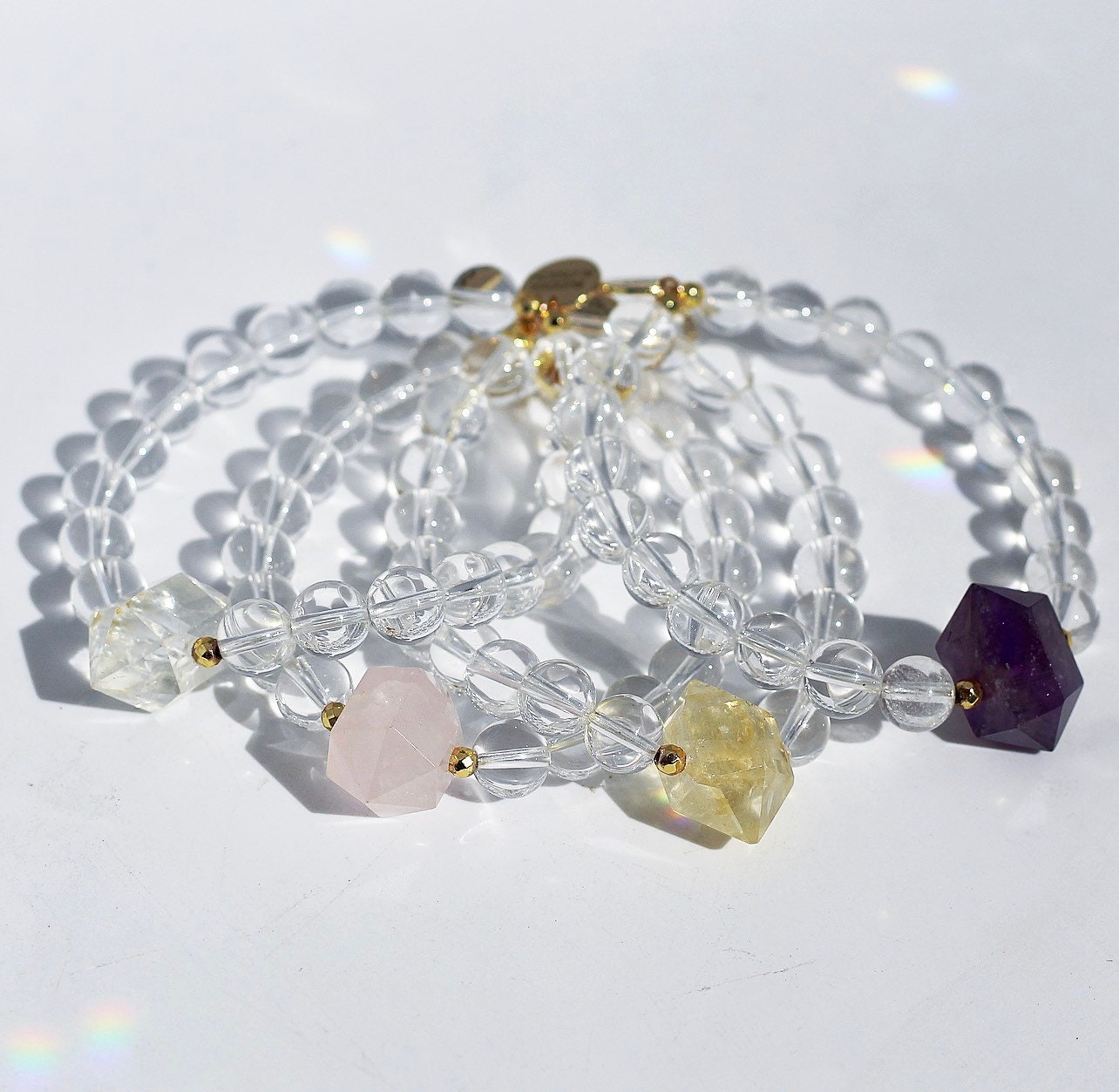 Crystal Quartz Bracelet For Strength & Clarity (Certified) - Crystals Store